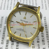 17 Jews Chinese Manual Mechanical Watch Golden Nail Silver Dial Shock-Resistant