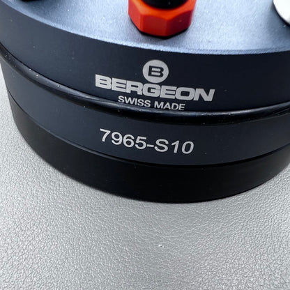 Swiss Bergeon 7965-S10 Set Of 10 Screwdrivers With Rotating Stand