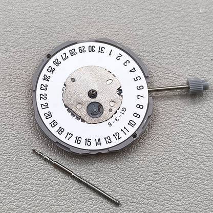 Japan Miyota GM12 Quartz Movement Date@6