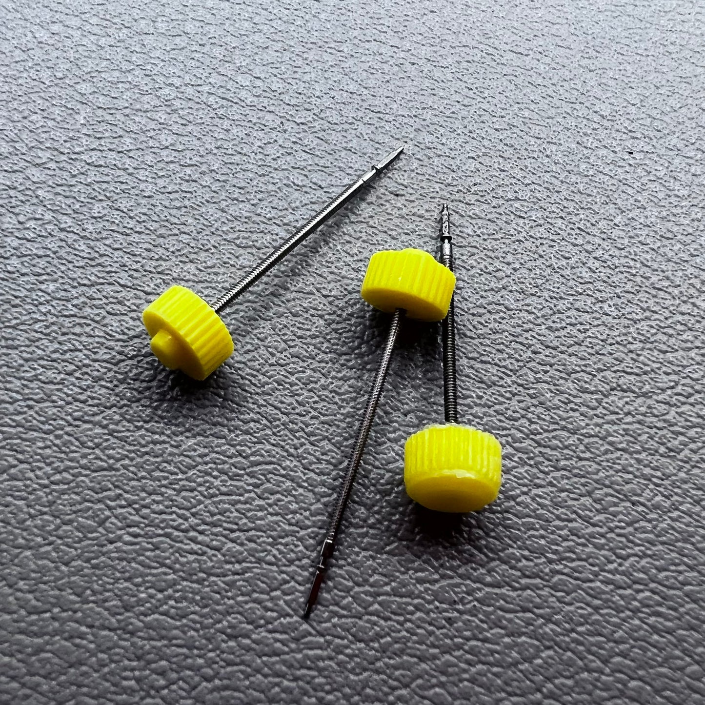 3 PIECES Generic Watch Winding Stems Watch Stems for ISA 125 ISA127 Movement