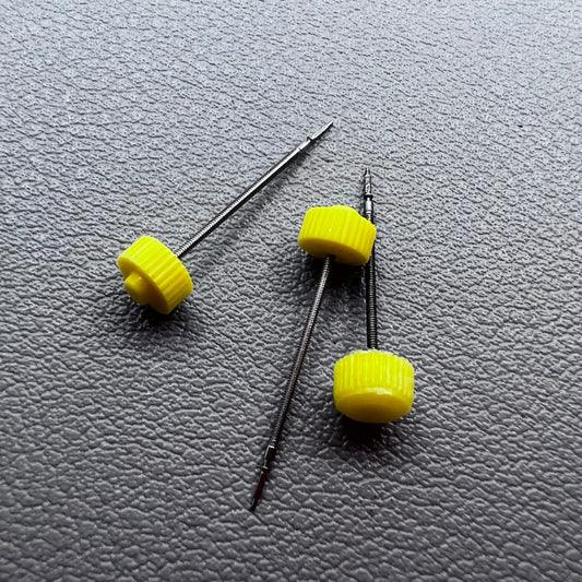 3 PIECES Generic Watch Winding Stems Watch Stems for ISA 125 ISA127 Movement