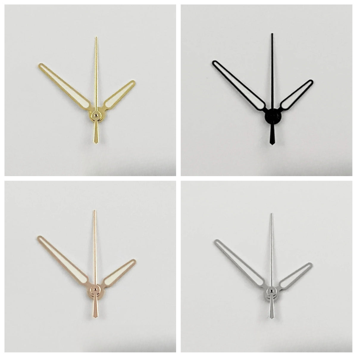 Nautilus Needle Watches Hand Black Silver Gold for NH34 NH35 NH36 7S26 4R35 4R36