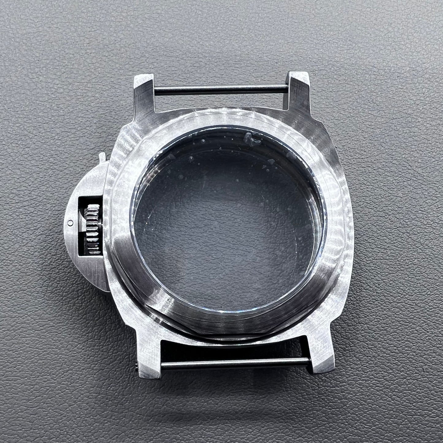 47mm 316L Stainless Steel Watch Case For Seagull ST36 ETA 6497 6498 Movement