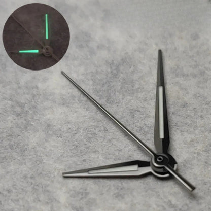 C3 Green luminous Multicolor Watch Hands for NH34 NH35 4R35 NH36 4R36 Movement