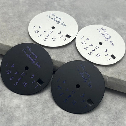 28.5mm Watch Dial Fits NH35 NH36 4R35 4R36 7S SKX007 SKX009 SRPD Watch Case Dial