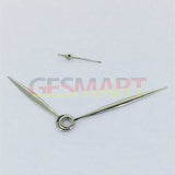 Long Silver Polished No Lume Watch Hands for ST3600/ST3620/ETA6497/6498 Movement