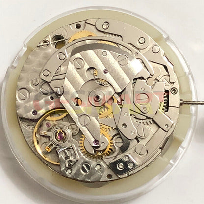 China Made 7750 7753 mechanical watch movement with small seconds at 6, three-hand design.