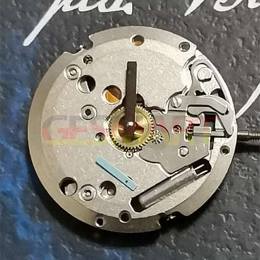 Mouvement à quartz <tc>ETA</tc> 581.001, fabrication suisse, 2 aiguilles, pièce de réparation de montre