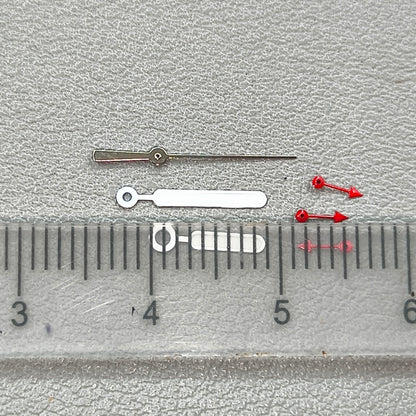 White Trim Silver Second Hands Watch Hands for OS10 OS60 OS80 Movement