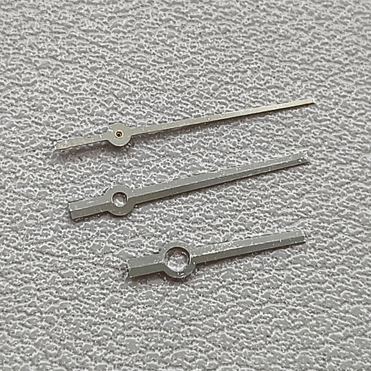 NO Luminous Silver Trim Watch Hands Set For NH35A/NH36A Movement