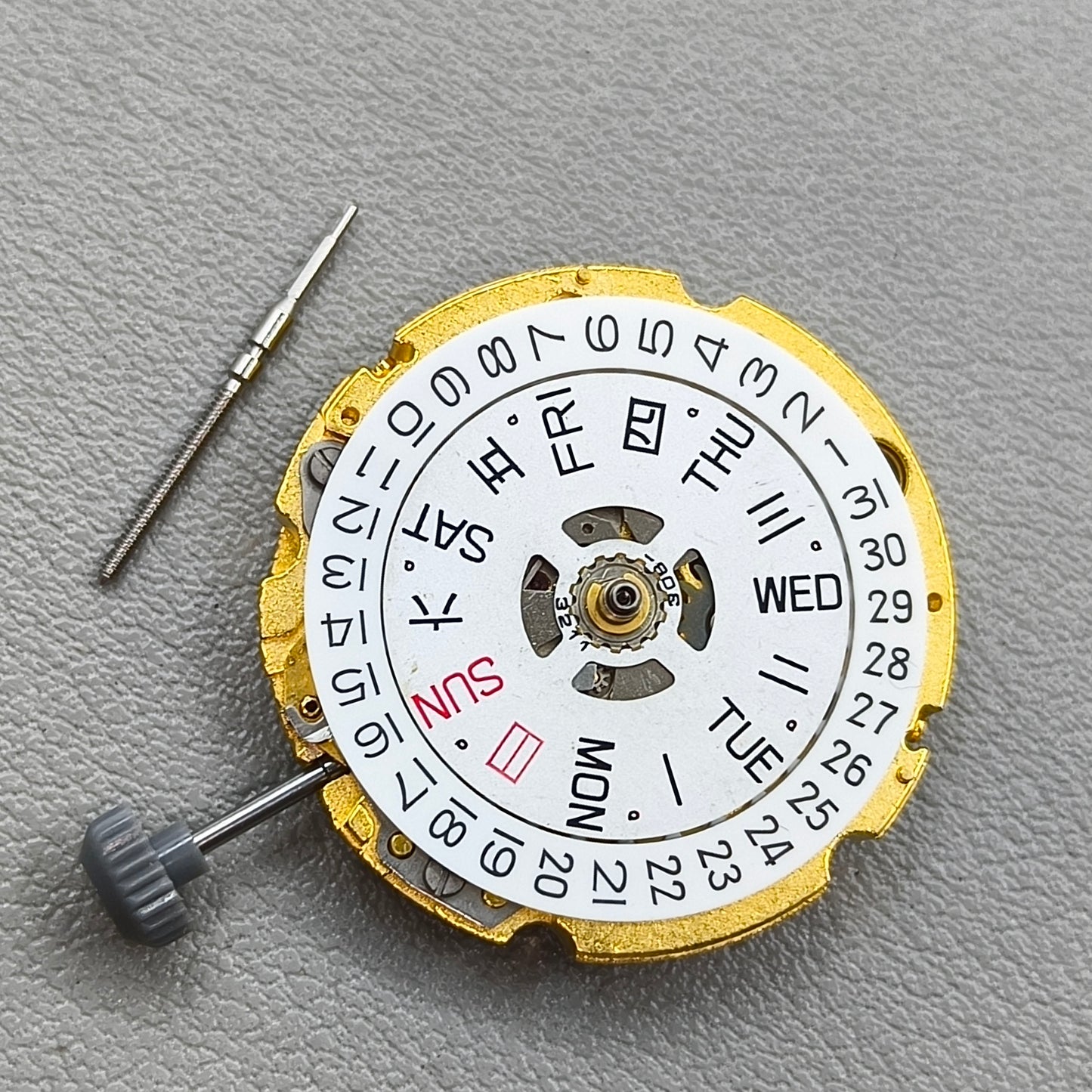 Genuine Golden Miyota 8200 8215 Day Date Automatic Mechanical Movement