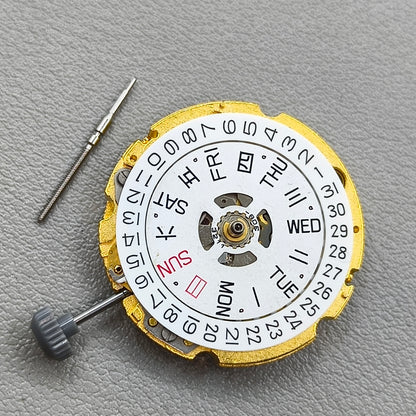 Genuine Golden Miyota 8200 8215 Day Date Automatic Mechanical Movement
