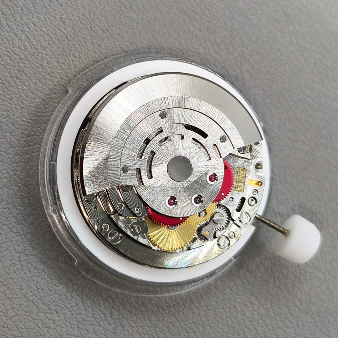 Replacement China Made 3186 GMT Automatic Mechanical Movement 4 Hands