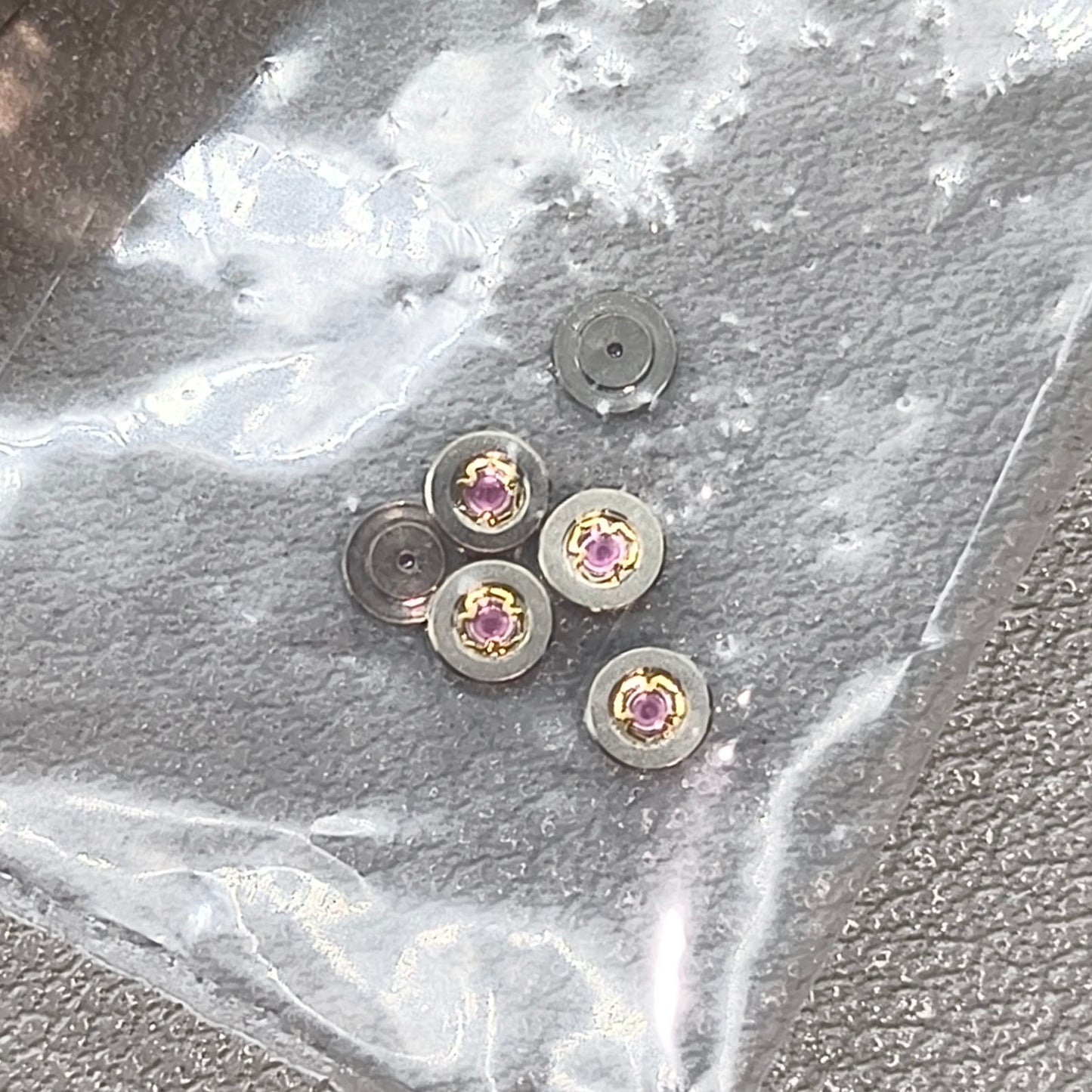 5 PIECES Replacement Plate Cap Jewel Generic for China Made 2824 Movement