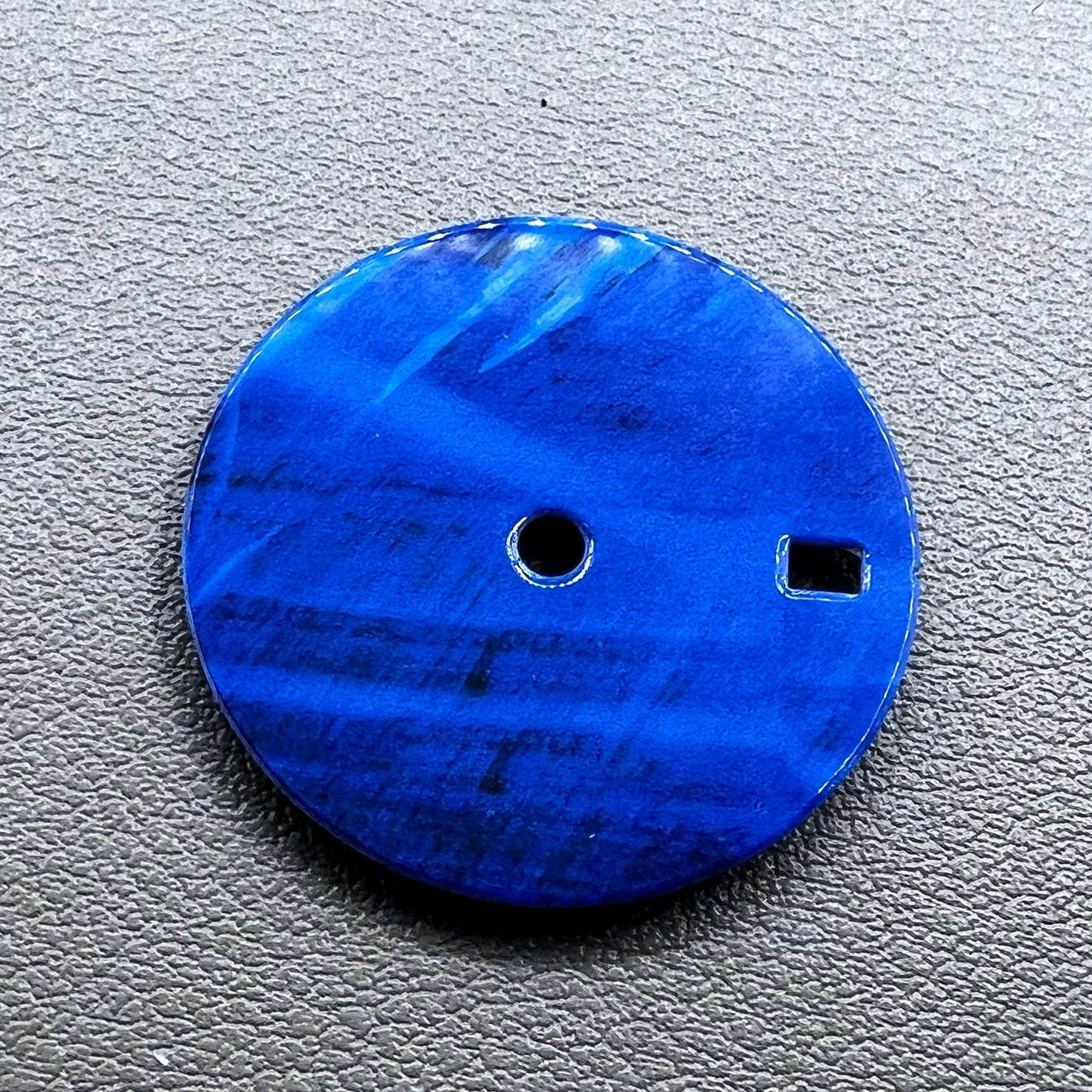 28.5mm Watch Dial Gradient Blue Enamel+Copper for NH34 NH35 Movement