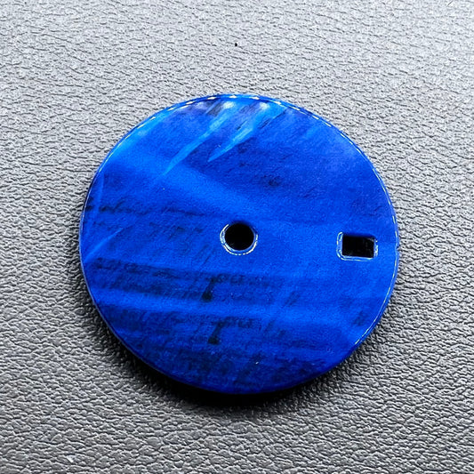 28.5mm Watch Dial Gradient Blue Enamel+Copper for NH34 NH35 Movement