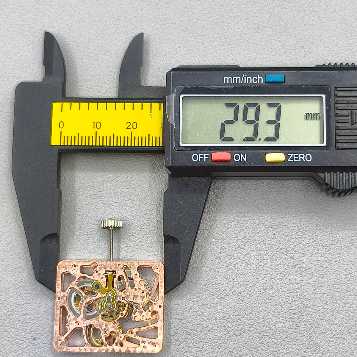 Rose Gold Hollow Square Hangzhou 2189 Mechanical Movement