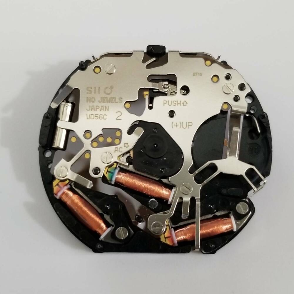 VD56 quartz watch movement repair part, compatible with V656 models for accurate, reliable timekeeping.