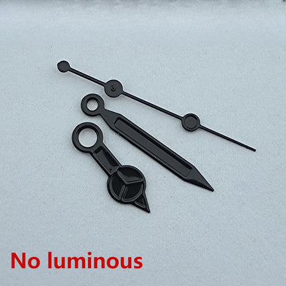 Modified 3 Hands Watch Hands with Green luminous /No luminous for NH35 NH36