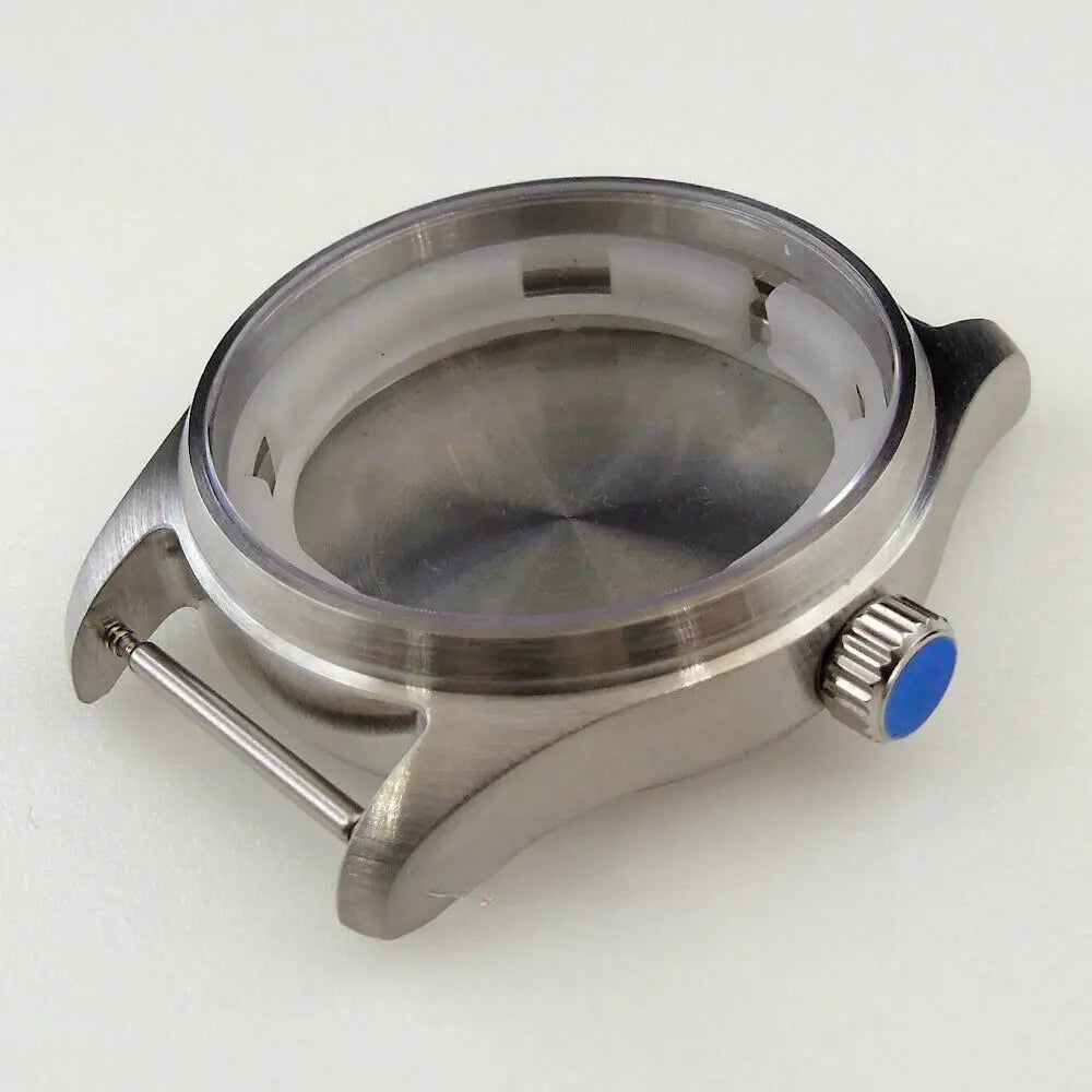 Brushed 36/39mm Steel Watch Case Fit 8215 821A NH34/35/36 ETA 2824 PT5000