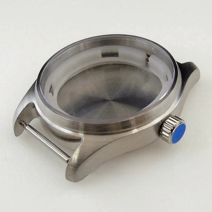Brushed 36/39mm Steel Watch Case Fit 8215 821A NH34/35/36 ETA 2824 PT5000