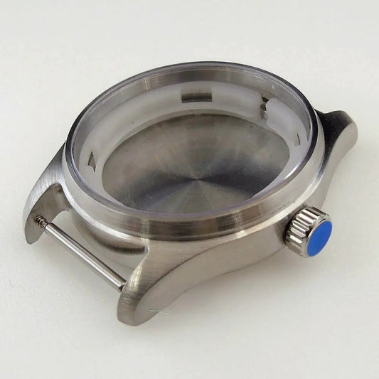 Brushed 36/39mm Steel Watch Case Fit 8215 821A NH34/35/36 ETA 2824 PT5000