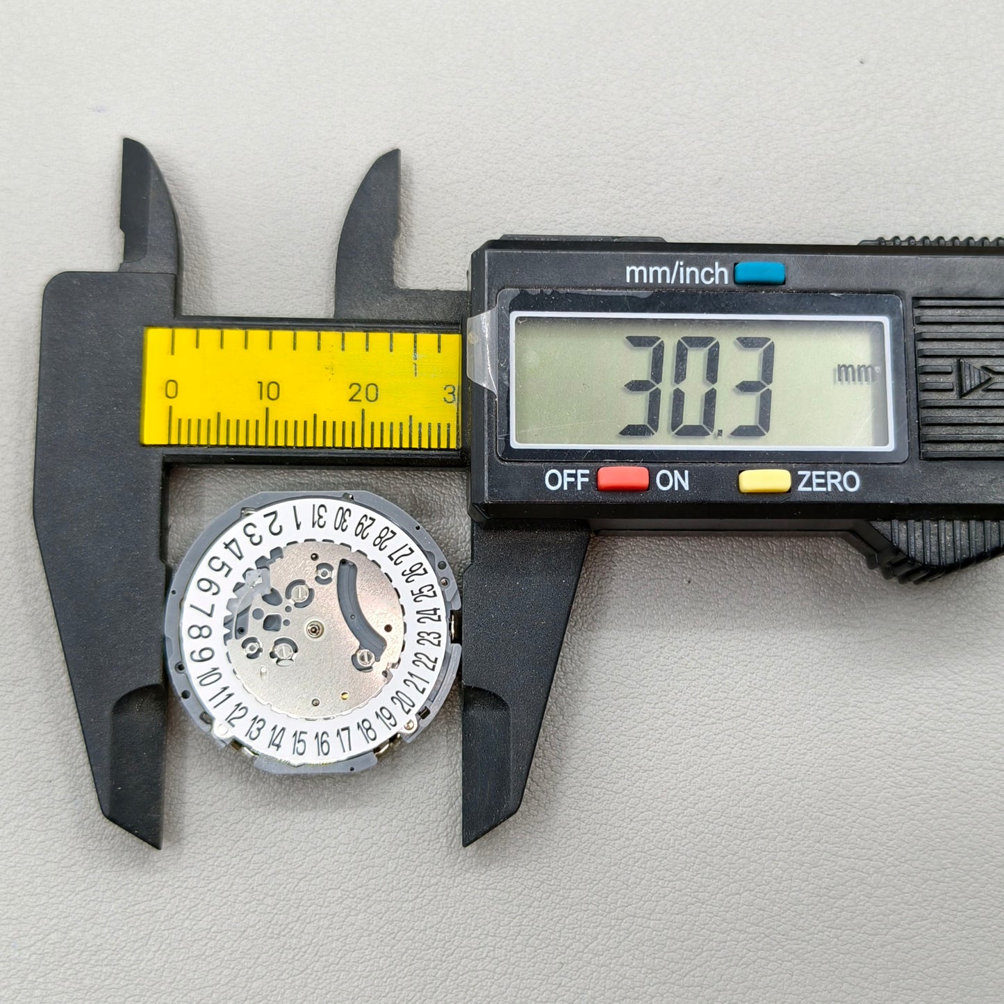 Japan Hattori VK64 VK64A QUARTZ Movement Date@6