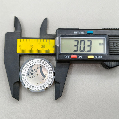 Japan Hattori VK64 VK64A QUARTZ Movement Date@6