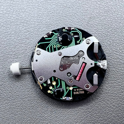 Swiss ISA K63 Watch Quartz Movement 3 Hands Display Double Batteries