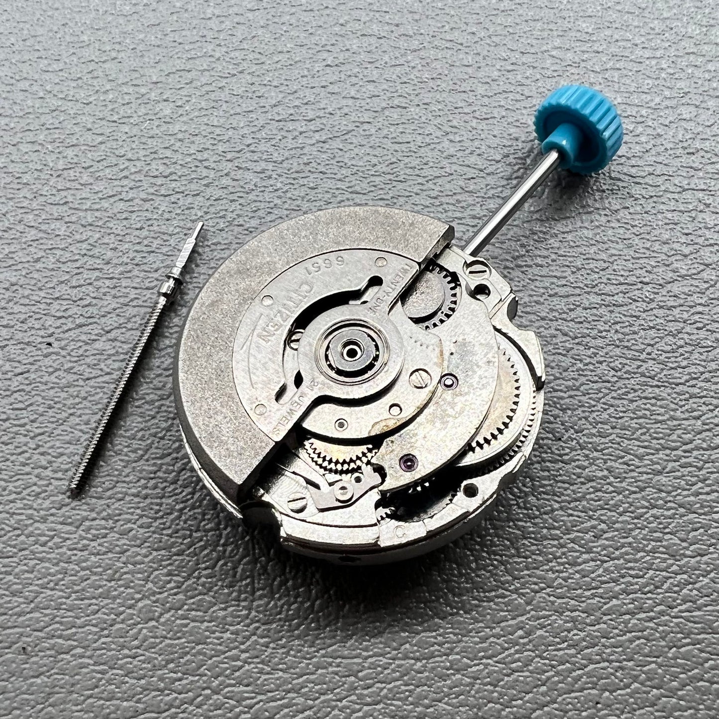 Mouvement mécanique automatique plaqué argent Miyota 6T51 Japon