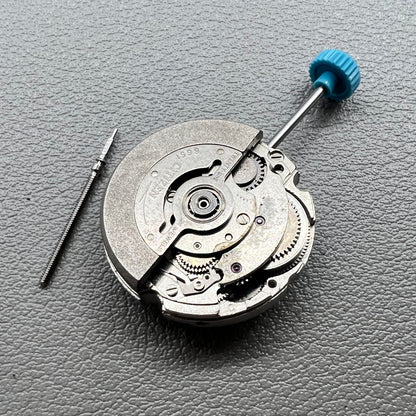 Mouvement mécanique automatique plaqué argent Miyota 6T51 Japon