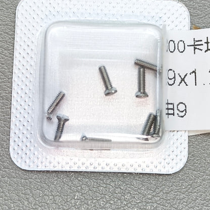 1.9x1.2x4.4mm Watch Case Back Cover Buckle Screws Fit for Santos