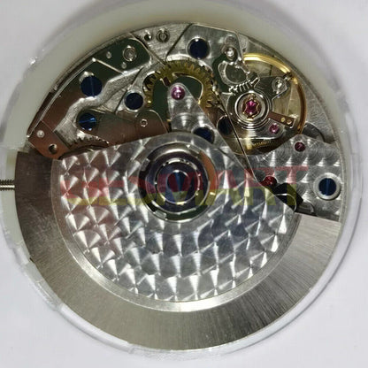 China Made 7750 White Single Calendar Mechanical Movement Small Second@3@6@9