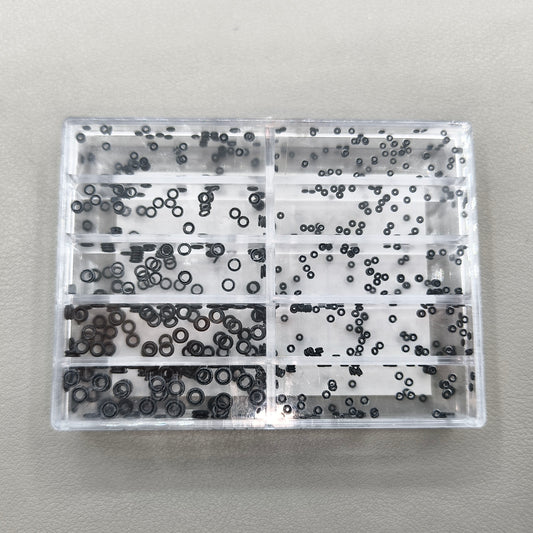 500 PIECES Rubber Washer Watch Crown Waterproof Watch Seals O Ring Watch Gasket