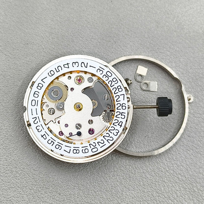 Swiss Original SW260-1 Mechanical Movement Silver Plated