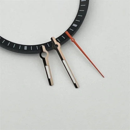 Green Luminous Logbook Watch Hands Green Orange Red Second Hand for NH35/NH36