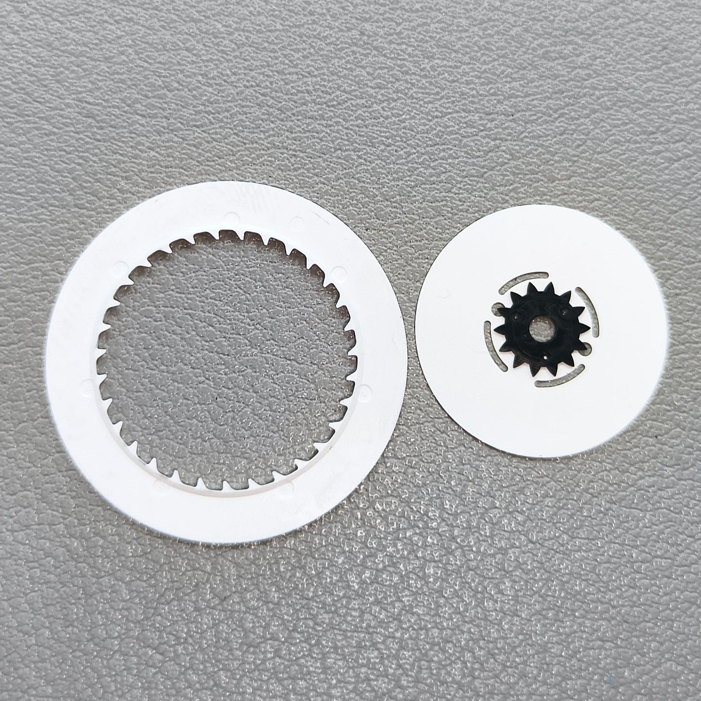 Silver Original Font Date Disk Wheel for NH36 Movement Crown Position@3