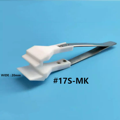 PTFE anti-static tweezers resistant to acid, alkali, and high temperatures for precise watch accessory handling.