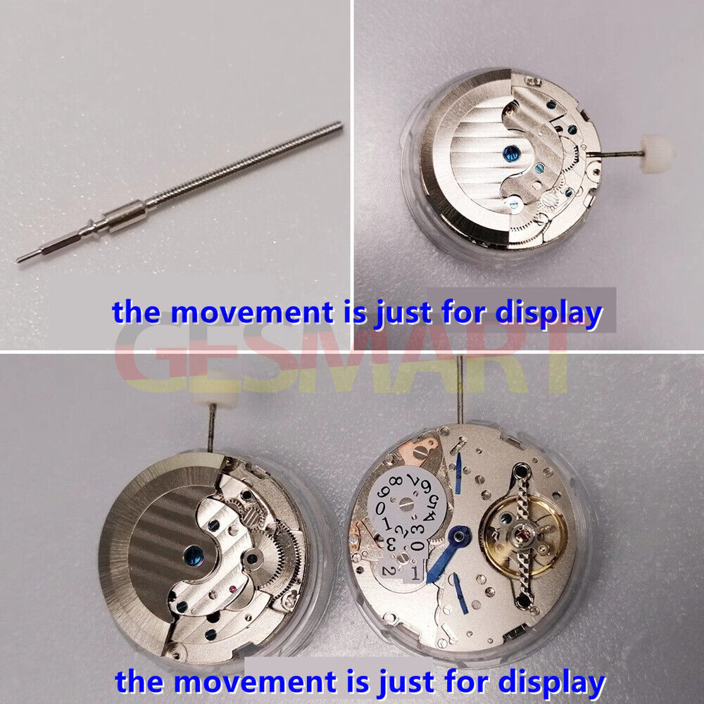 Set of 5 watch winding stems for Shanghai Asian multifunctional movements, precise fit and durability.