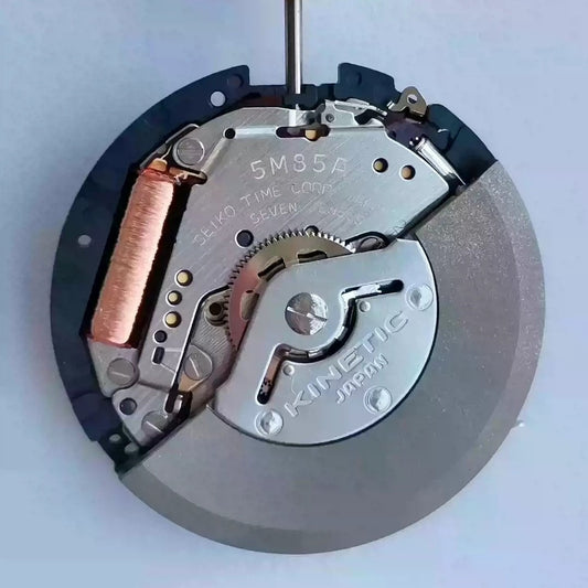 Seiko 5M85A quartz movement watch part, original Japan made for precise timekeeping accessories