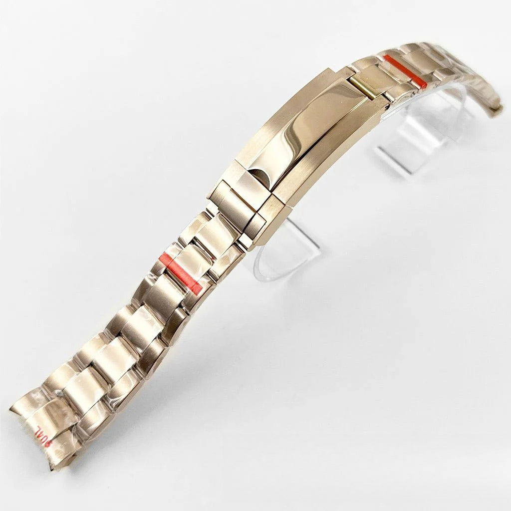 Daytona 40mm Mens Watch Steel Case for Daytona VK63 VK64 Case Fits 20mm Strap