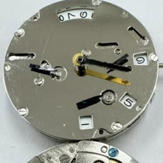 Nanning 3836 watch accessory showcasing automatic mechanical movement with single calendar and small second display at 3, 6, and 9 positions.