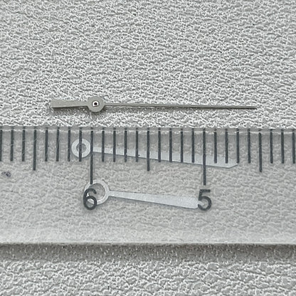 2 Sets/Pack 3 Hands Silver Trim Watch Hands for ETA2836 2824 2892A2 ETA Series