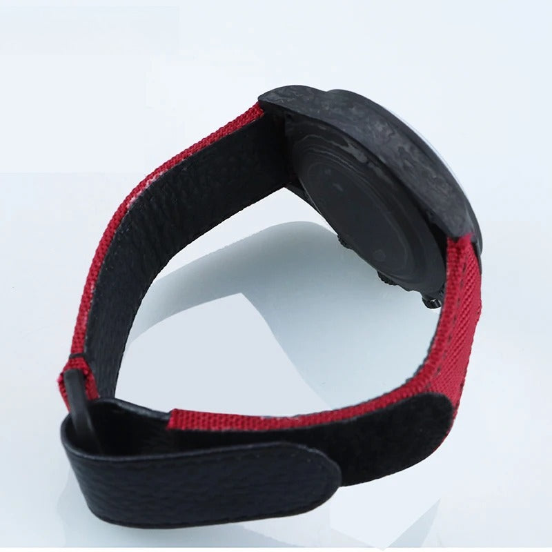 4130/VK63 38.0mm Carbon Fiber Case Popular Nylon Cowhide Strap Fastener