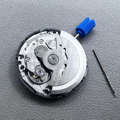 Japan NH35 Black Disk Mechanical Automatic Wrist Watch Movement Date@6