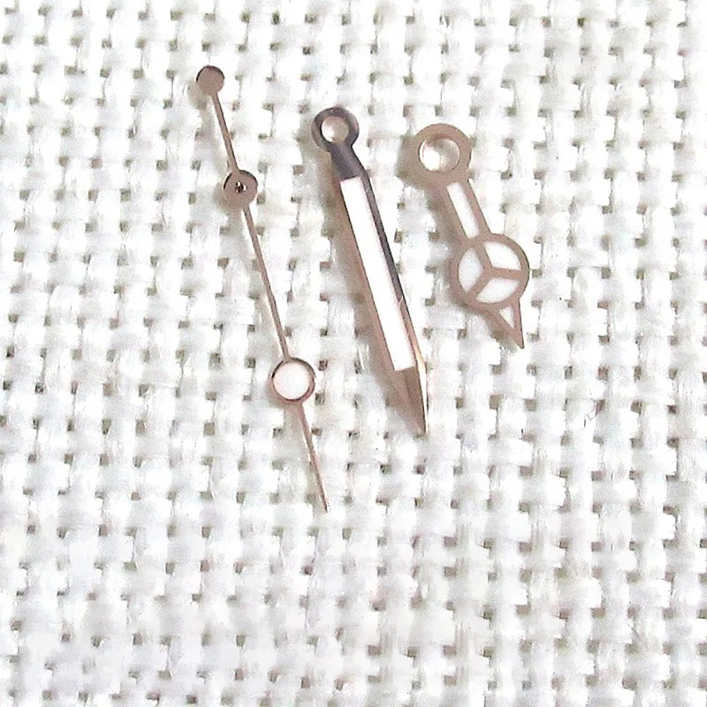 Luminous watch hands for 3135 movement, compatible with Rolex 116655, 116613, 116610 models, ideal for repairs.