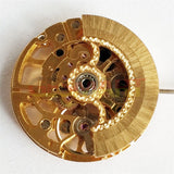 China Made Hollow Golden Automatic Mechanical Movement for Watch Repair Practice