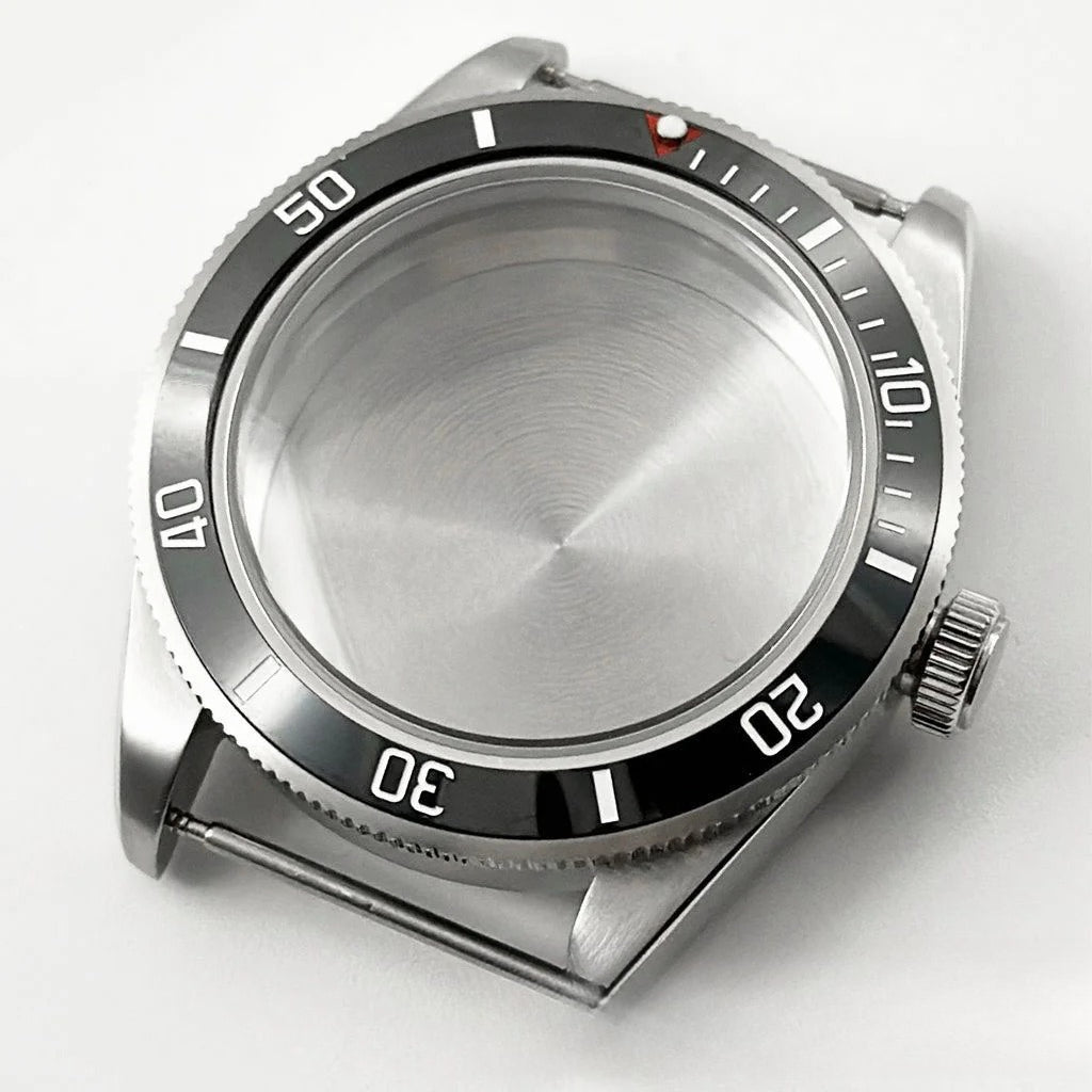 39MM Bezel Domed Sapphire Crystal Case for NH34 NH35 NH36 NH38 ETA 2824 PT5000