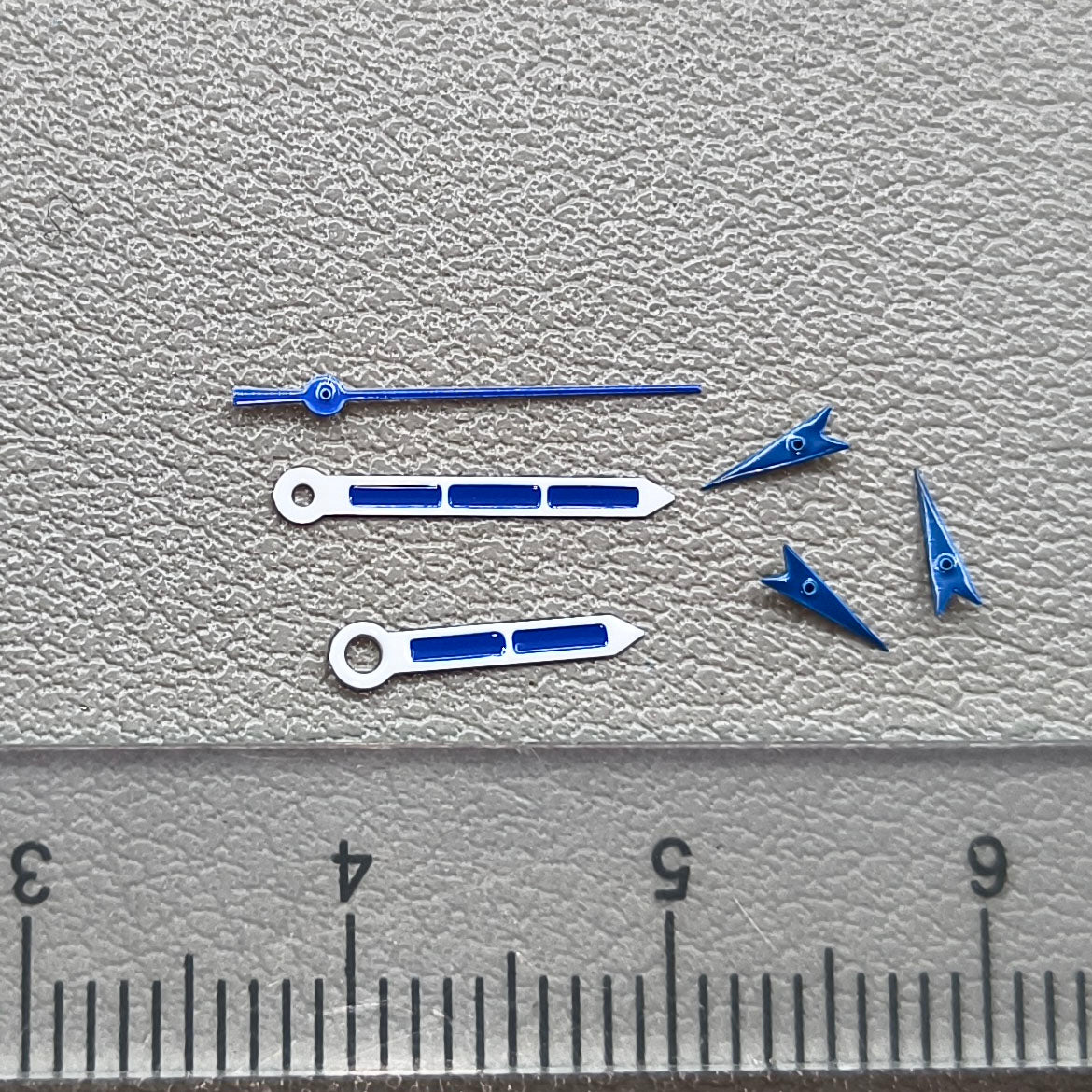 2 Sets Blue Painted Watch Hands for Miyota OS10 OS20 OS22 OS60 OS80 OS11 Movement