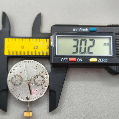 China Made 7750 Automatic Chronograph Movement ETA 7750 Configuration Second@6@12